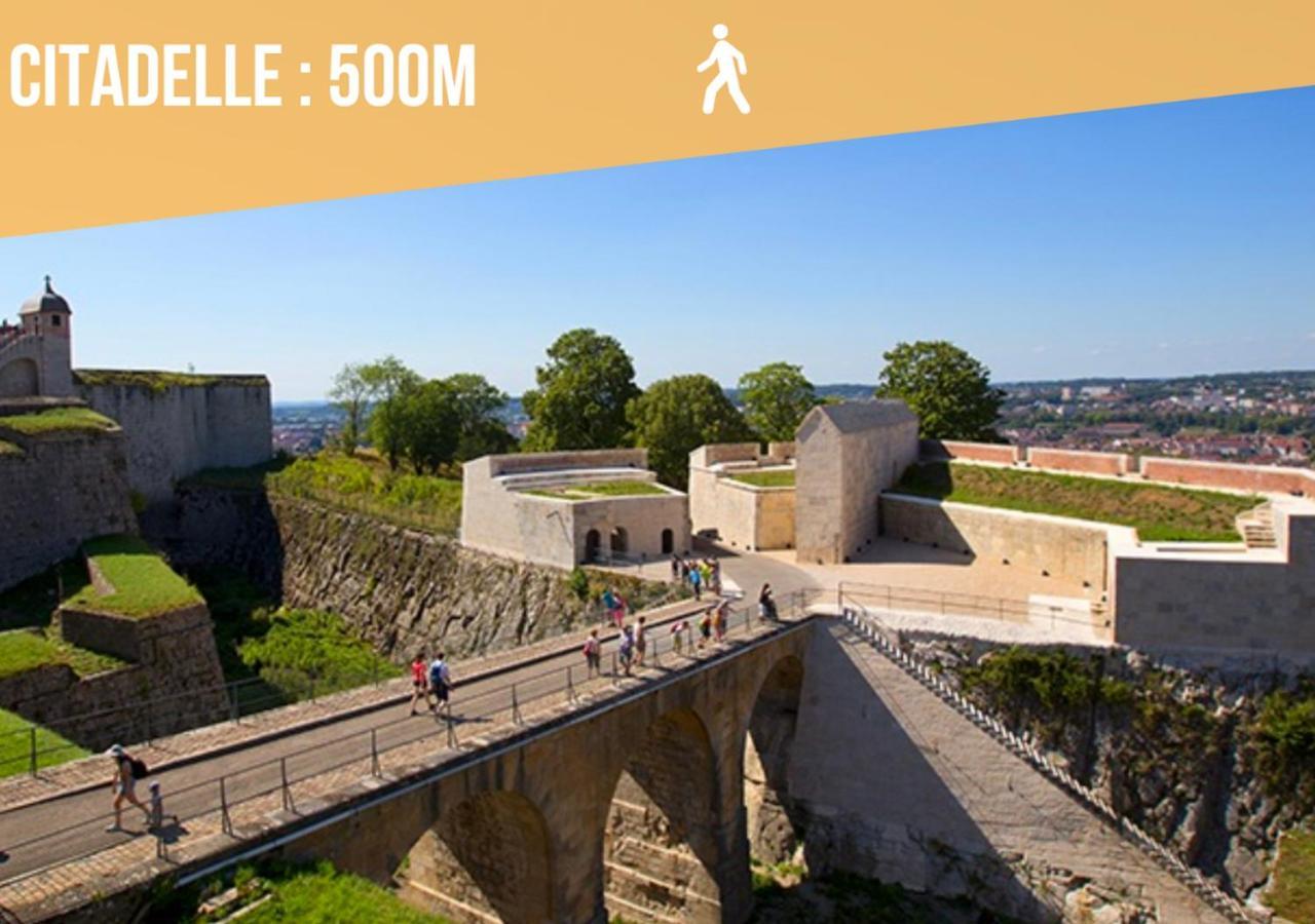 Au Duplex D'Or Centre Historique Διαμέρισμα Μπεζανσόν Εξωτερικό φωτογραφία
